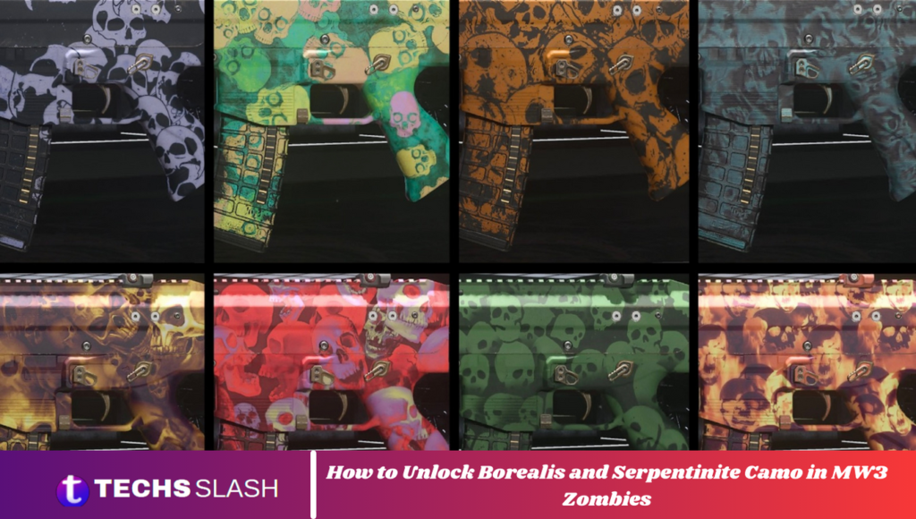 How to Unlock Borealis and Serpentinite Camo in MW3 Zombies