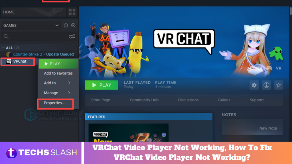 VRChat Video Player Not Working, How To Fix VRChat Video Player Not Working? VRChat