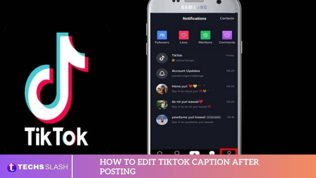 How to Edit TikTok Caption After Posting