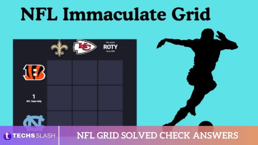 NFL Grid Solved Check Answers NFL Grid Solved Check Answers