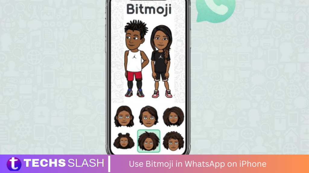 Use Bitmoji in WhatsApp on iPhone