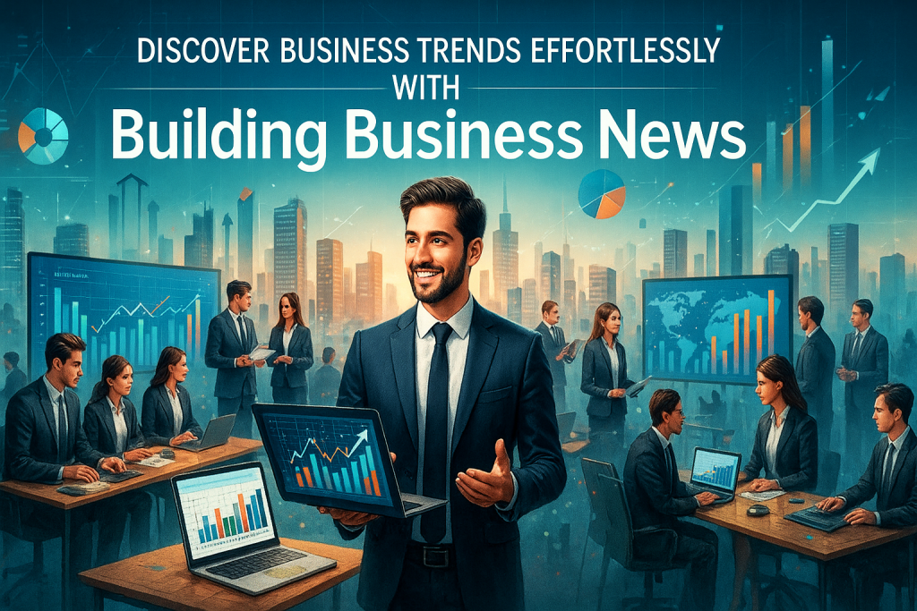 Discover Business Trends Effortlessly with BuildingBusinessNews Discover Business Trends Effortlessly with BuildingBusinessNews
