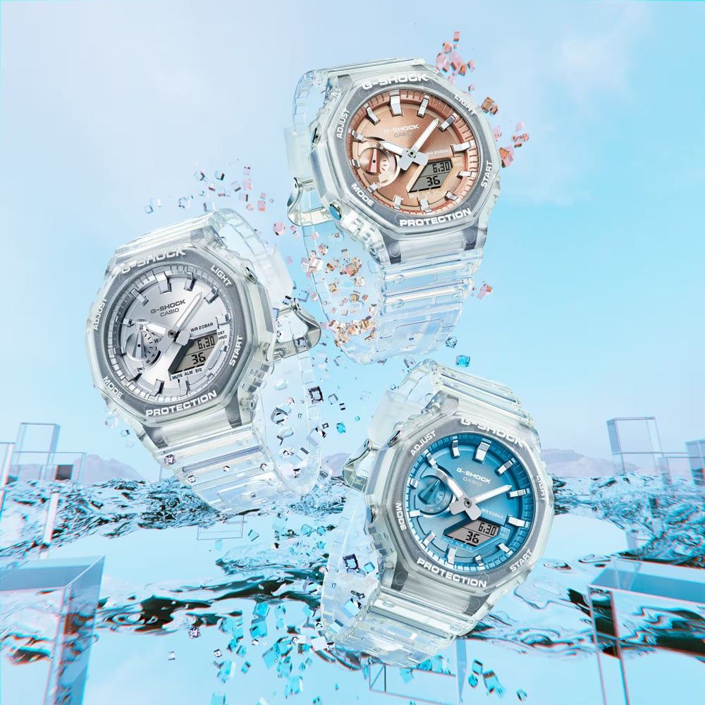 Casio Vintage Rectangular Blue Unisex Watch (SKU | D285) 