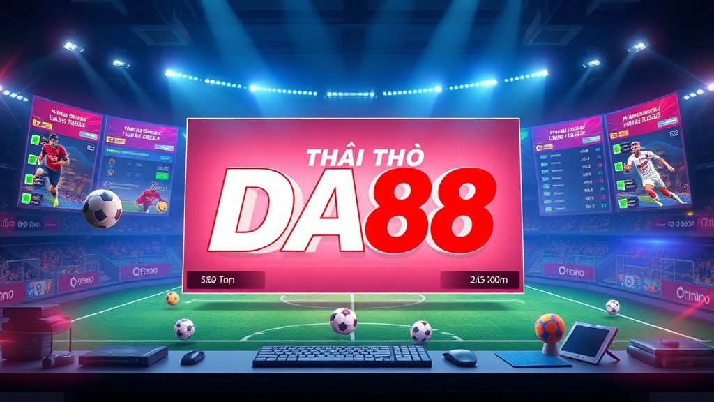 Thể Thao DA88 - Trải Nghiệm Cá Cược Trực Tuyến Đẳng Cấp Và Đa Dạng Hàng Đầu