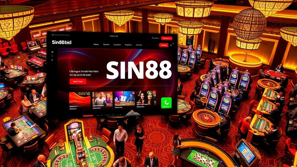 Khám Phá Sin88.bid - Nhà Cái Đỉnh Cao Cho Tín Đồ Yêu Cược Thể Thao Và Casino Trực Tuyến