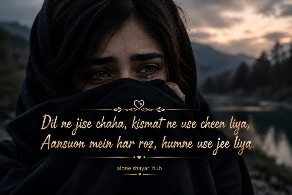 110+ best sad shayari in hindi 2 line