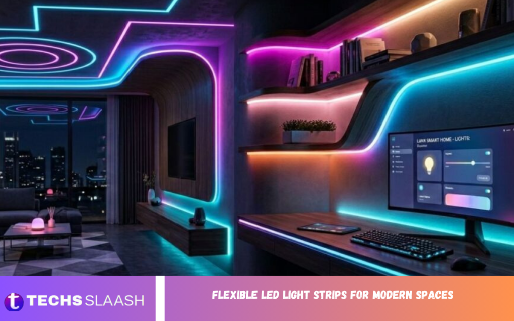 Flexible LED Light Strips for Modern Spaces Flexible LED Light Strips for Modern Spaces
