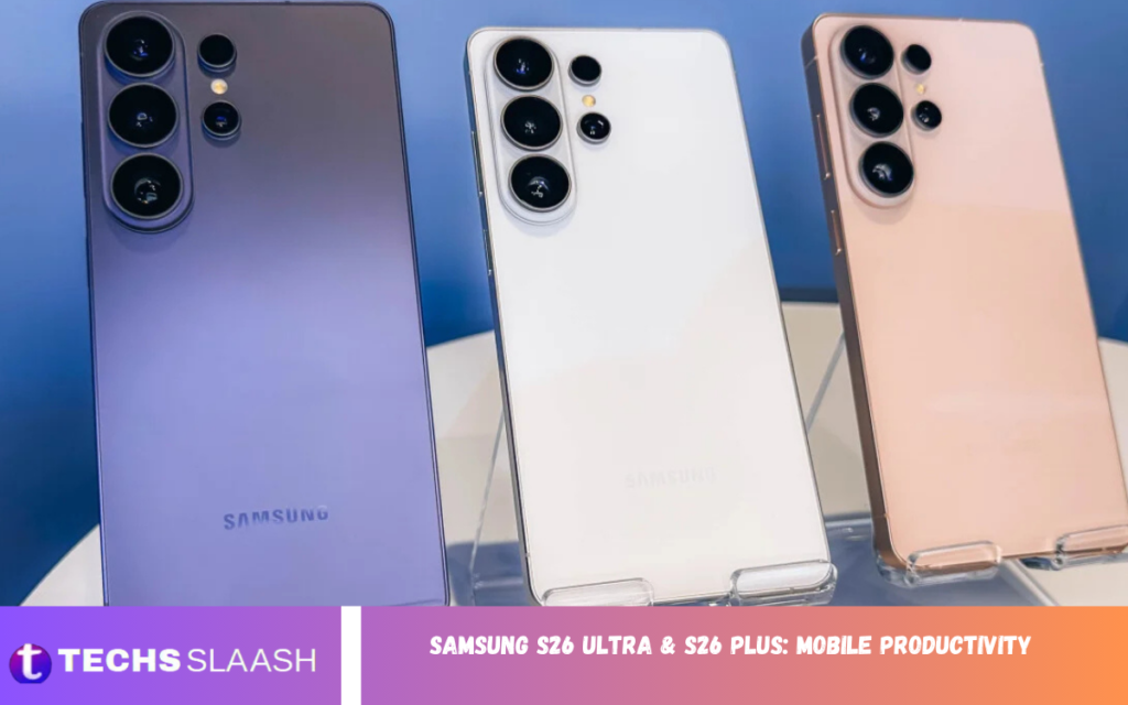 Samsung S26 Ultra & S26 Plus: Mobile Productivity Samsung S26 Ultra & S26 Plus