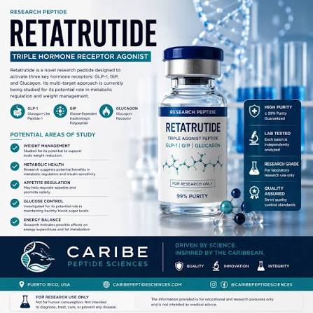 Retatrutida: Exploring the Science Behind a Novel Triple-Agonist Peptide