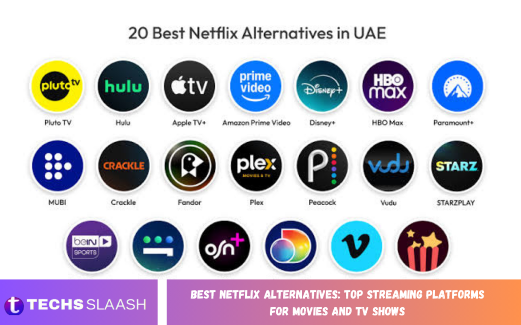 Best Netflix Alternatives: Top Streaming Platforms for Movies and TV Shows Best Netflix Alternatives