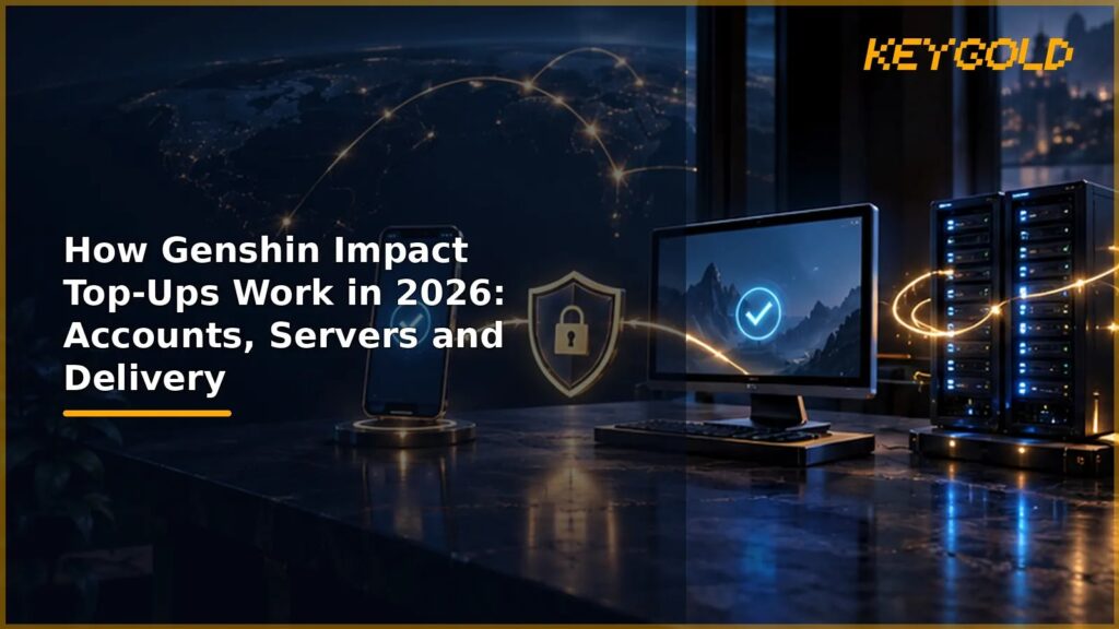 How Genshin Impact Top-Ups Work in 2026: Accounts, Servers and Delivery