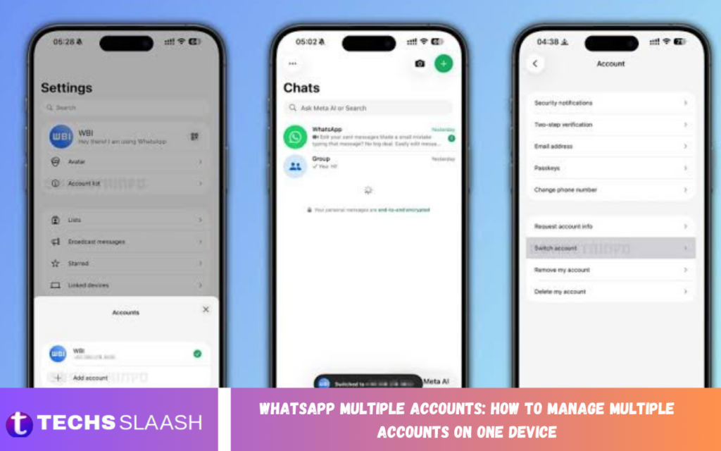 WhatsApp Multiple Accounts