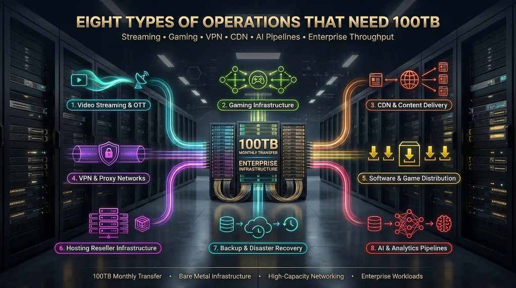 How EU100TB 100TB Dedicated Servers Support Data-Intensive Businesses