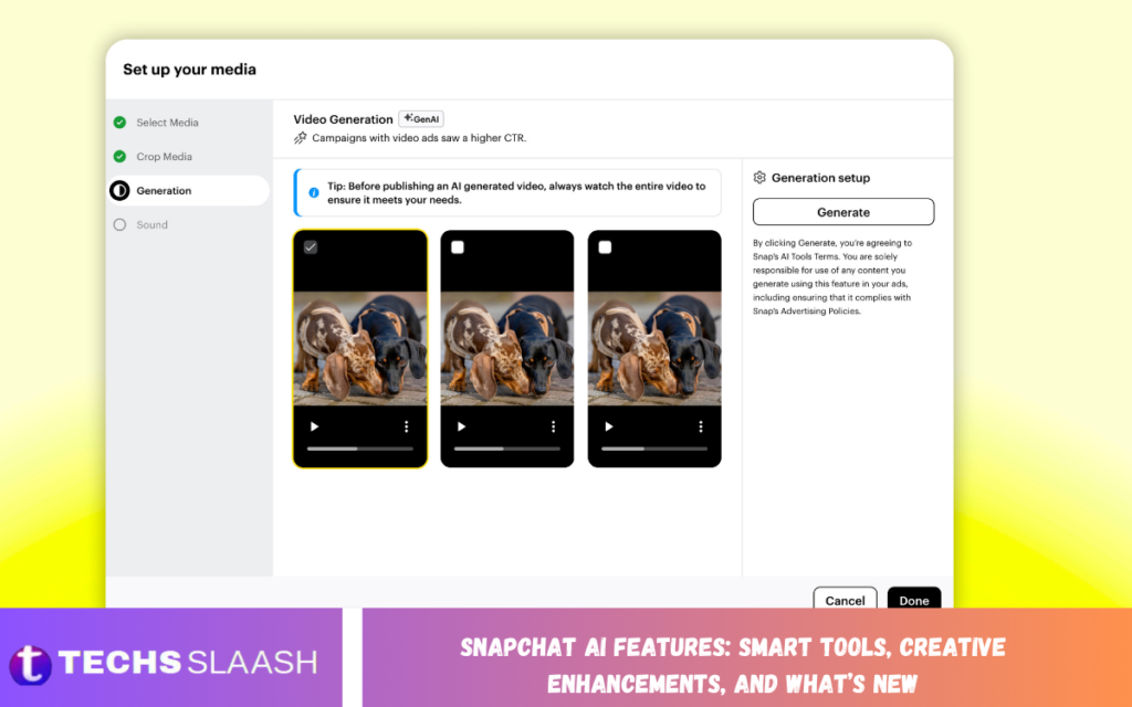 Snapchat AI Features