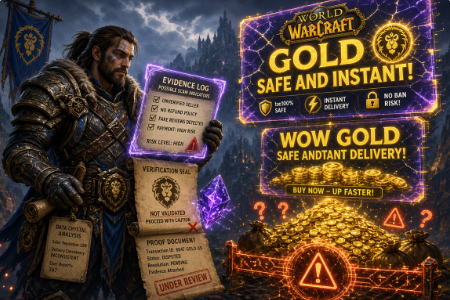 Why “wow gold for sale” Needs Evidence, Not a “Safe and Instant” Slogan
