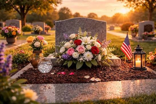 How to Choose Permanent Grave Flowers That Last All Year